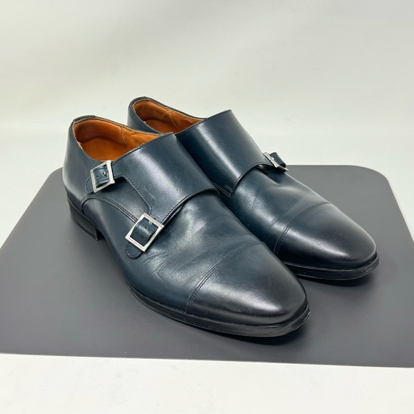 Wolf and Shepherd Monk Strap 9945 Dress Shoes Men’s size 9 - Picture 2 of 15